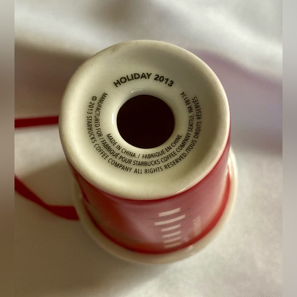 STARBUCKS Holiday 2013 Red Cup Ornament - Picture 6 of 8